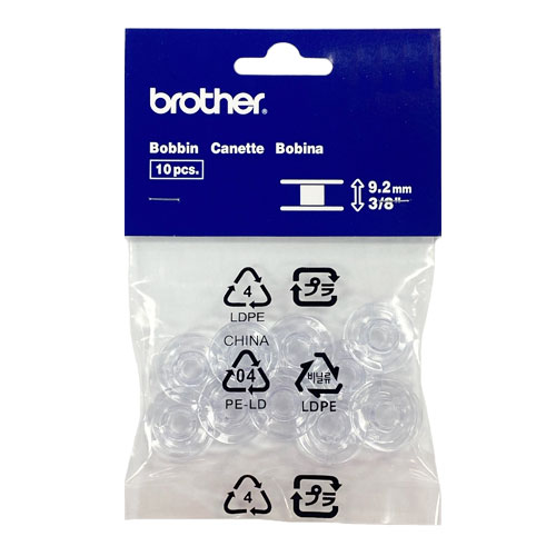 Brother SA155 Bobbins - 10 Pack - Sewing Machine Warehouse